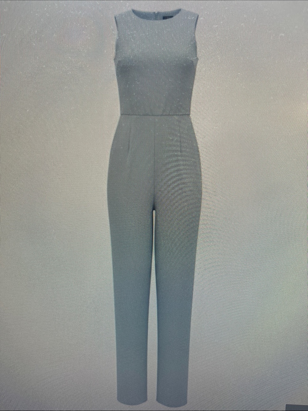 Fehaute Light Blue Sleeveless Jumpsuit